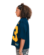 YEARBOOK Mesh Tee Blue
